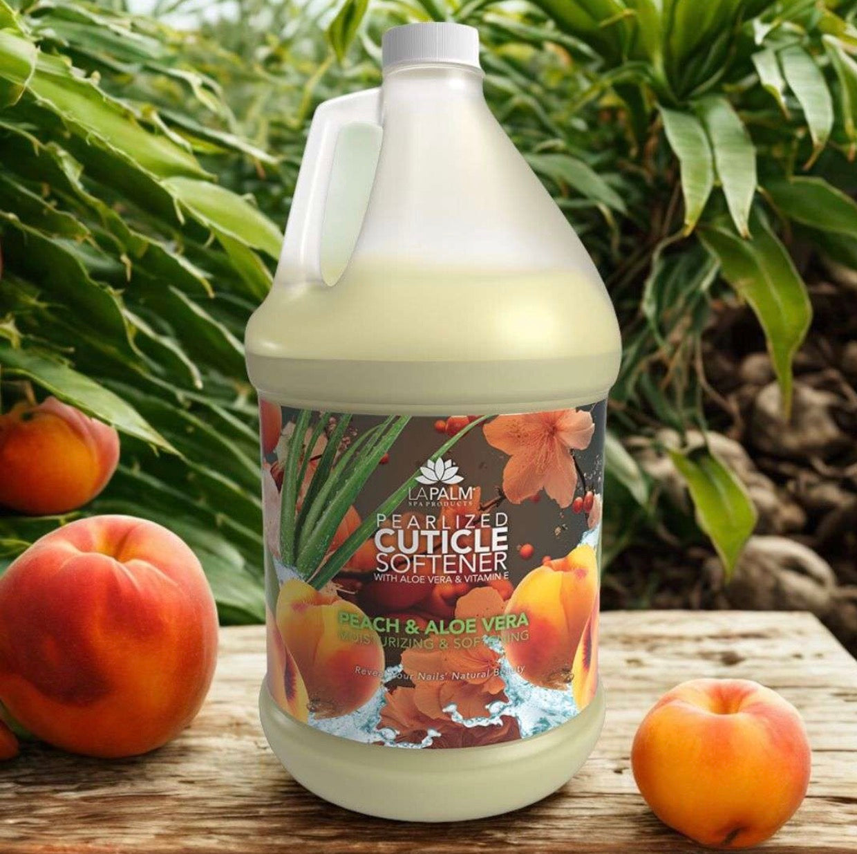 Cuticle Softner Peach & Aloe Vera 1 gal