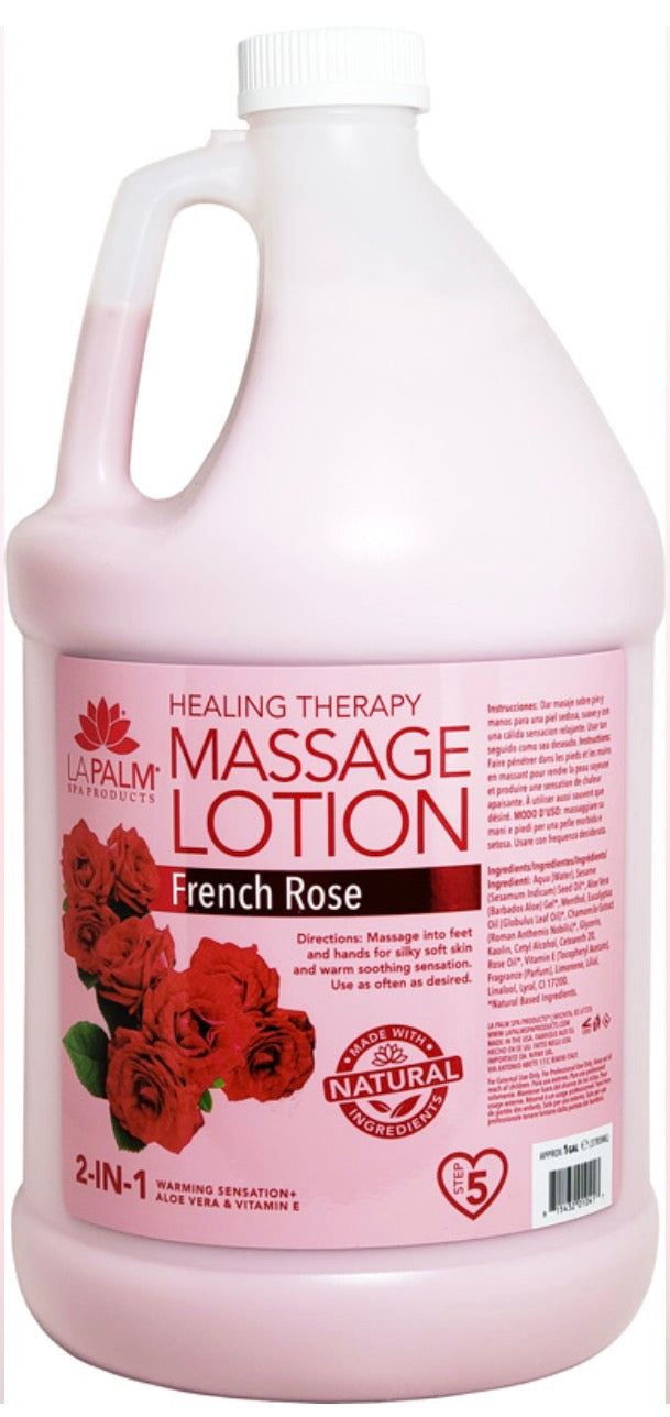 Healing Therapy Collegen Massage Lotion 1 gal French Rose