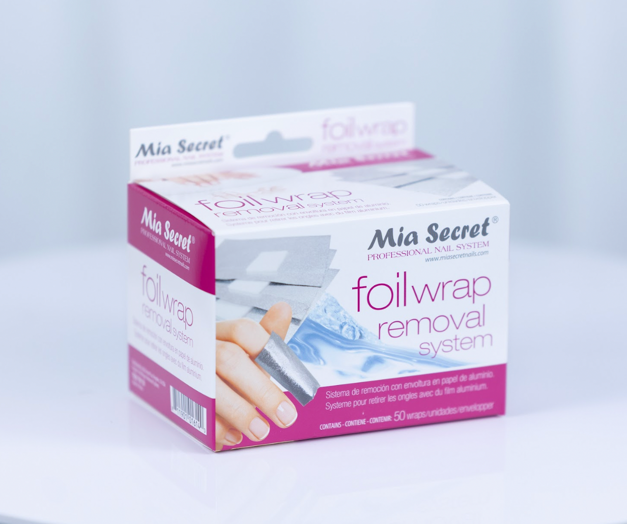 Mia Secret Foil Wrap's removal System 50 Wrap's