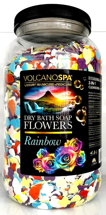 Volcano Spa Dry Bath Soap Flowers