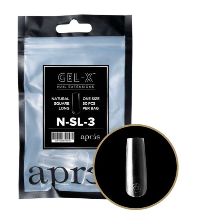 Gel X Refill Bag Natural Square Long