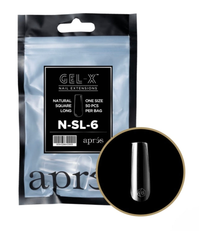 Gel X Refill Bag Natural Square Long