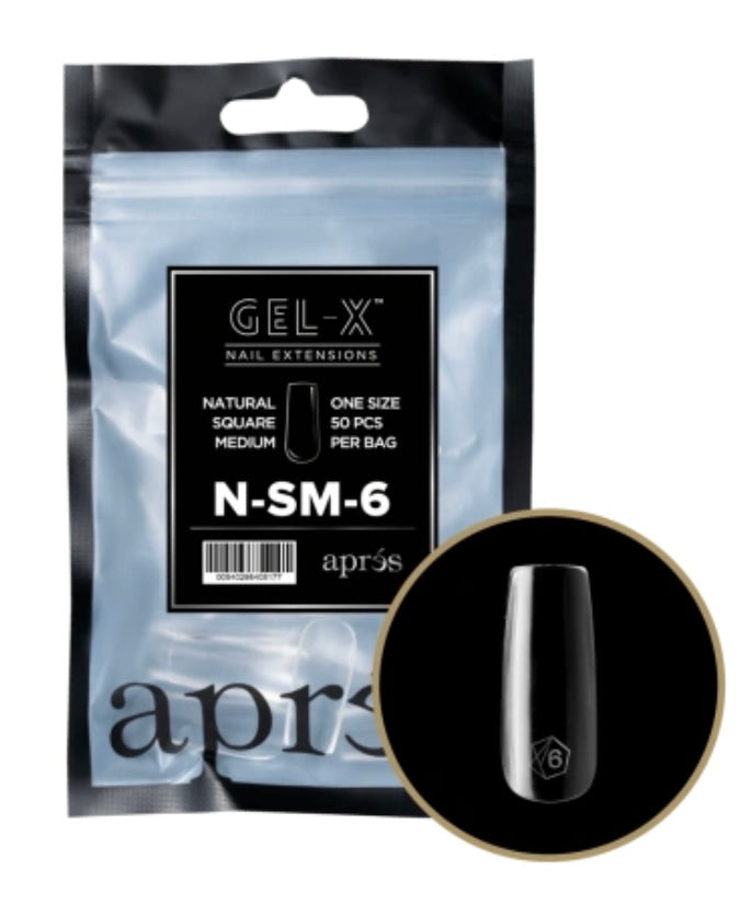 Gel-X Natural Square Refill Bag