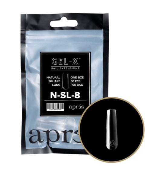 Gel X Refill Bag Natural Square Long