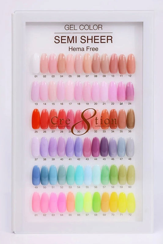 Cre8tion: Semi-Sheer Collection