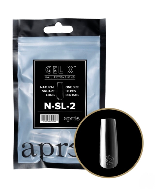 Gel X Refill Bag Natural Square Long