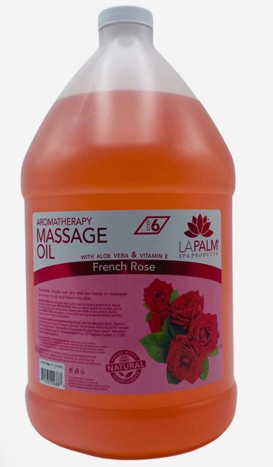 Aromatherapy Massage Oil 1 Gal French Rose