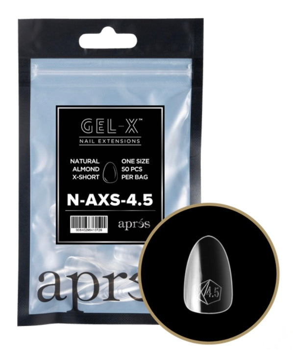 Gel X Refill Bag Natural Almond Extra Short