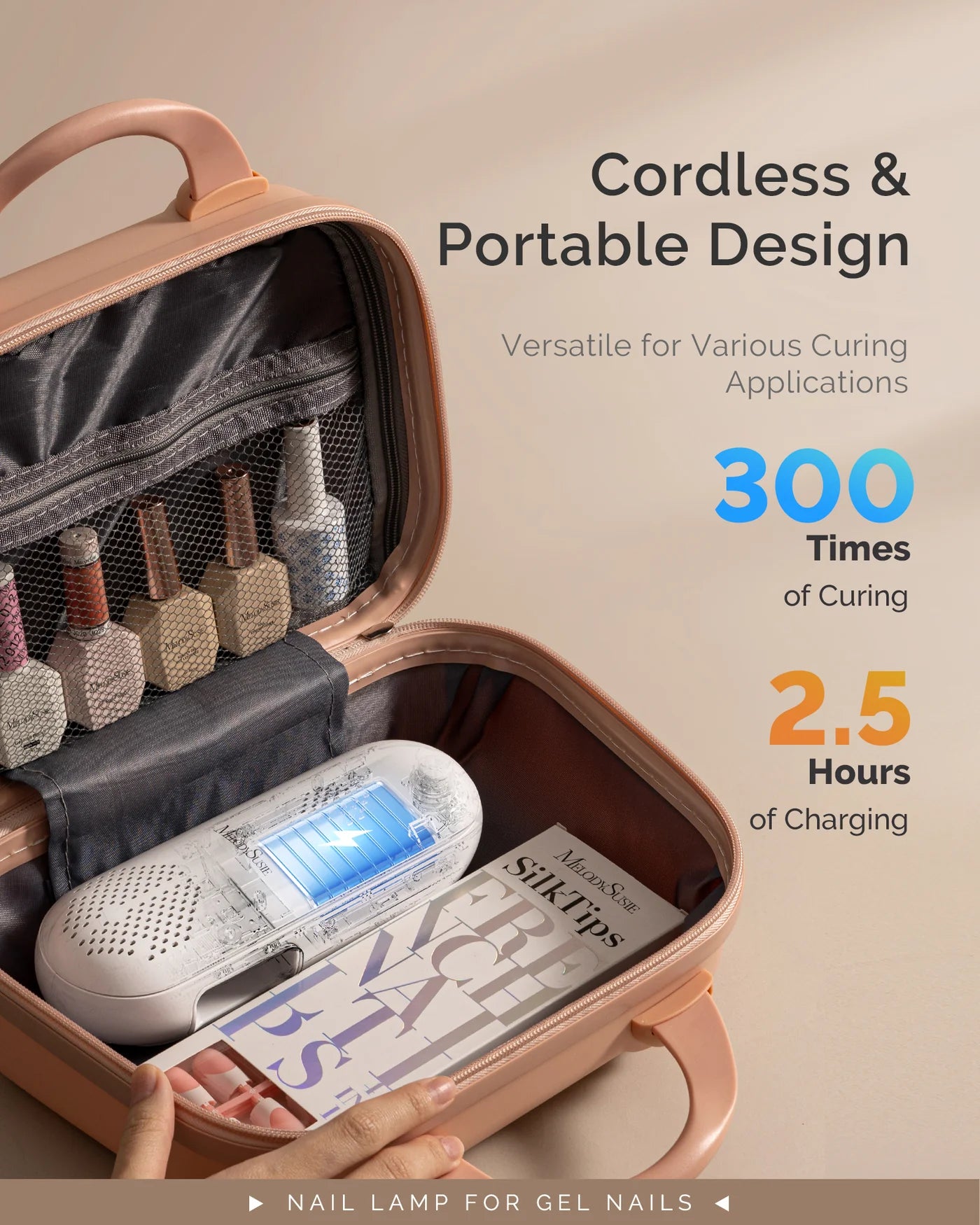 Rechargeable UV/Led Nail Lamp