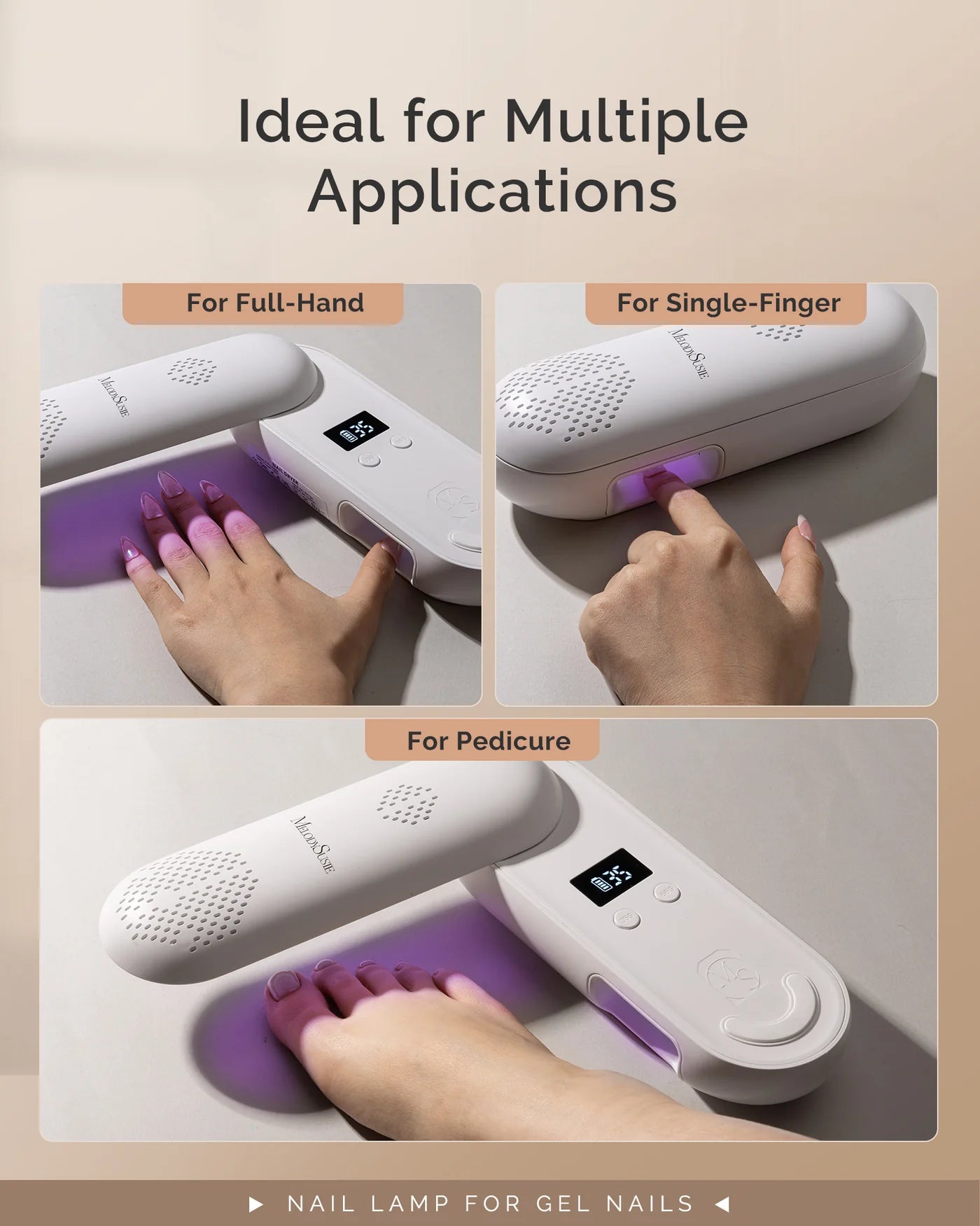 Rechargeable UV/Led Nail Lamp