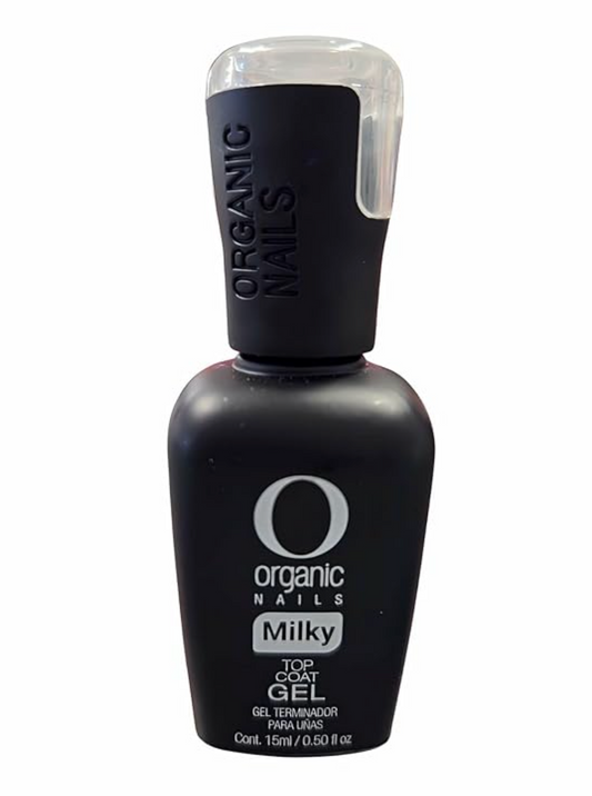Organic Nails: Top Milky Coat Gel