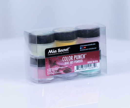 Color Punch Nail Art Powder