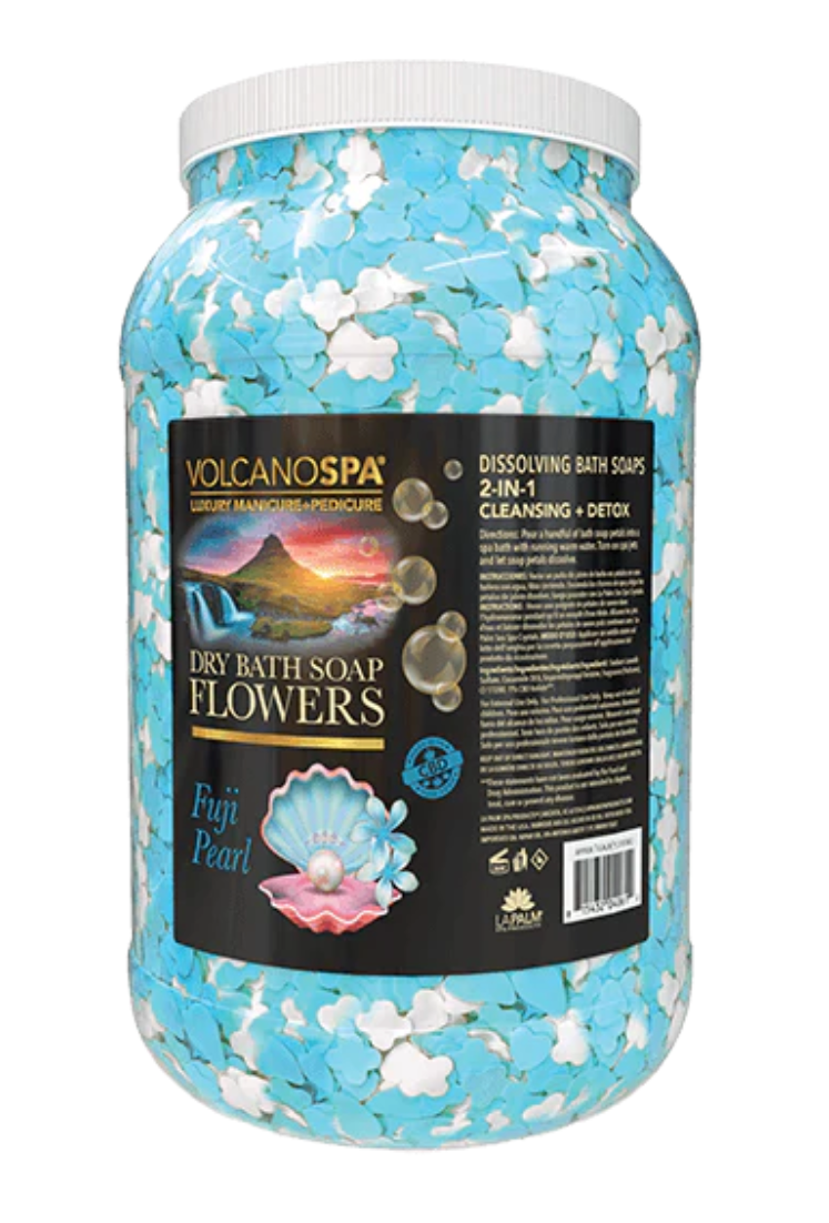 Volcano Spa Dry Bath Soap Flowers