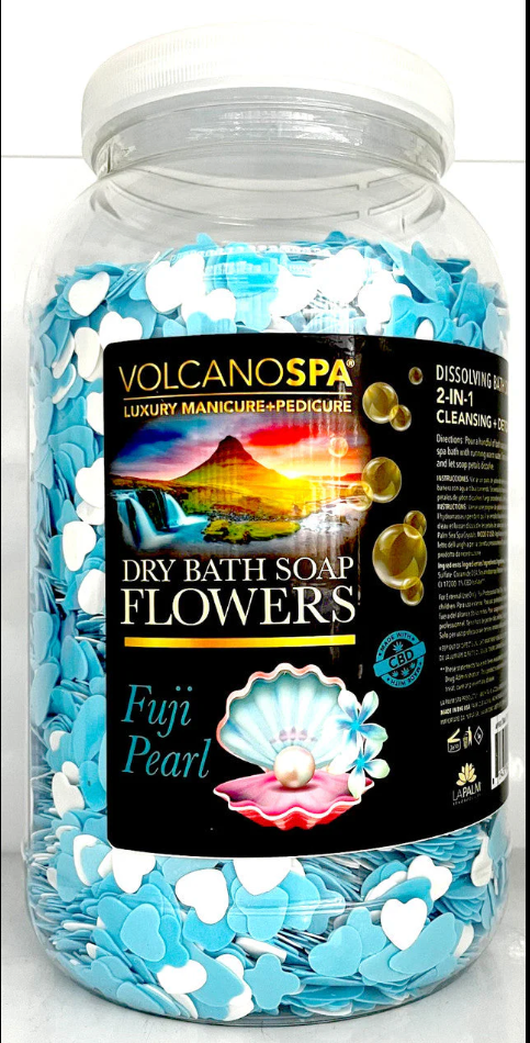 Volcano Spa Dry Bath Soap Flowers